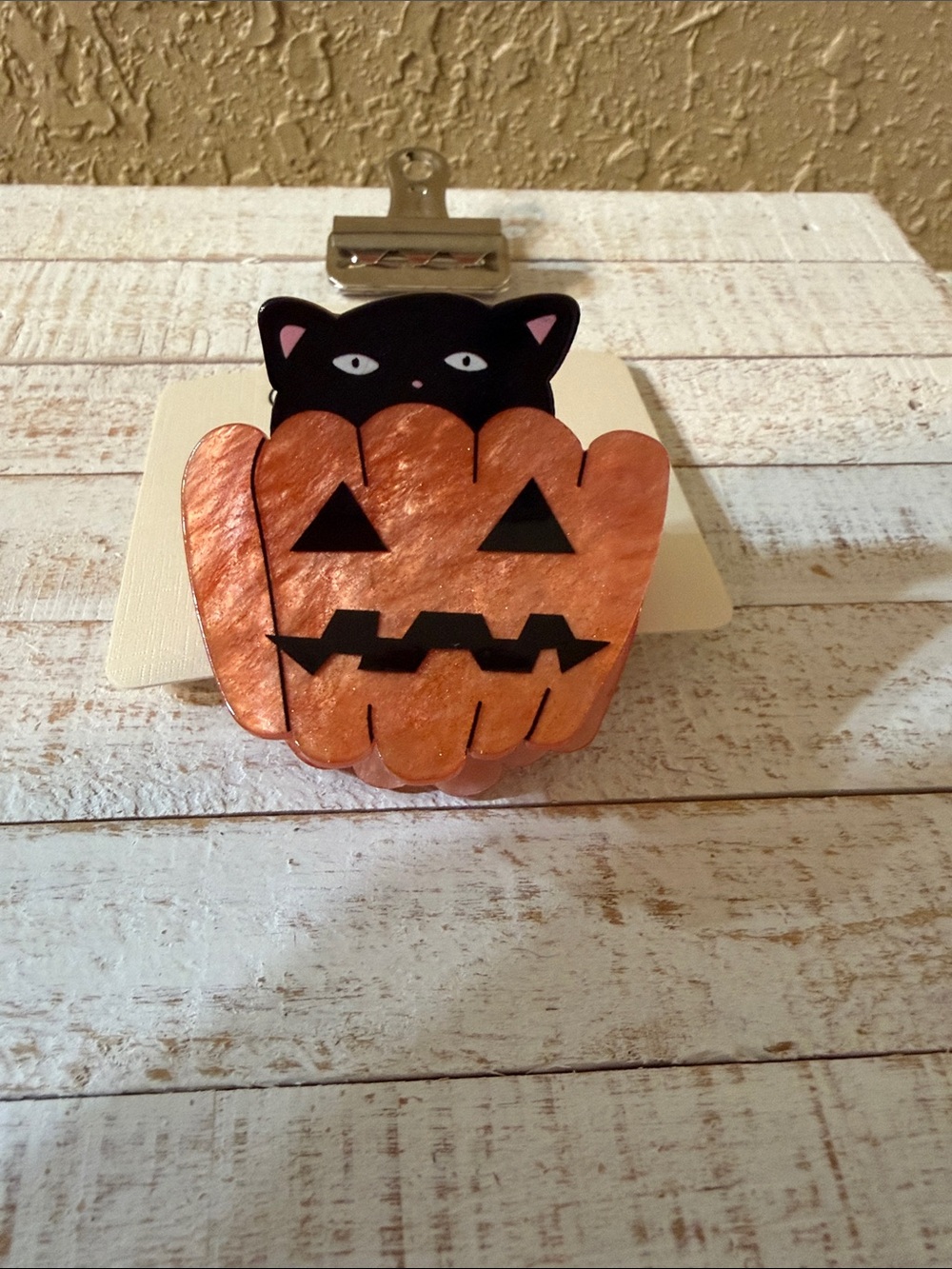 Versona Halloween cat hair clip